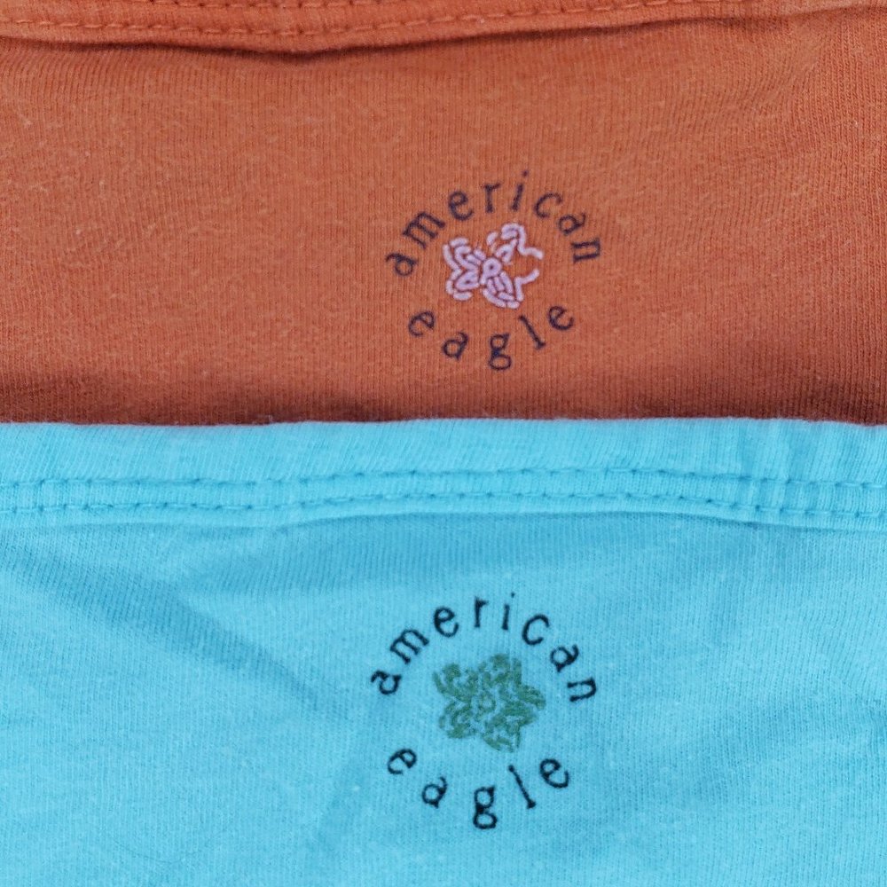 American Eagle Outfitters Midriff Tank Tops Vtg 90s size small